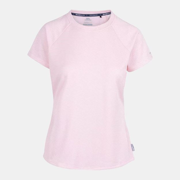 Picture of TRESPASS WOMANS ACGTIVE TOP NAYASA PINK